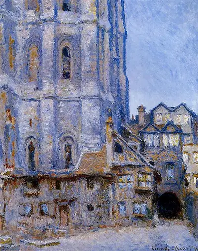 La Cour d'Albane Claude Monet